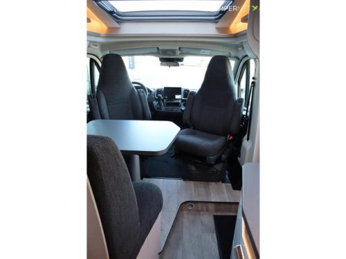 Hymer Exsis T580 140hp Automatic | Xperience edition | AL-KO Lightweight Frame | Narrow model | Single beds | Solar panels | XXL Bed | photo: 7