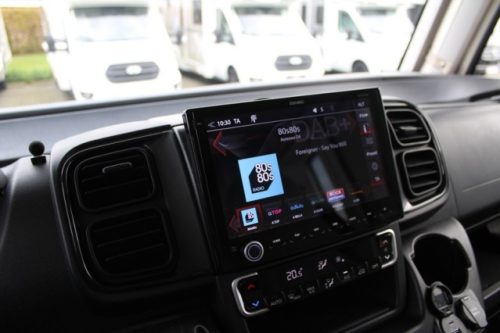 Int&eacute;gral l&eacute;ger jeune Hymer Exsis I 580 Pure 9G Tronic AUTOMATIQUE lits jumeaux (58 photo: 22