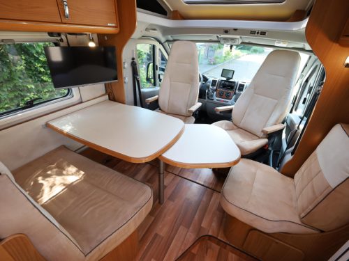 Hymer Tramp 674 SL single beds | roof air conditioning photo: 4