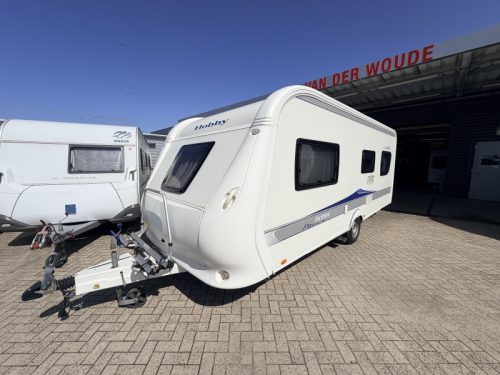 Hobby Excellent 540 UL Einzelbetten, Rangierhilfe Vorzelt  Foto: 18
