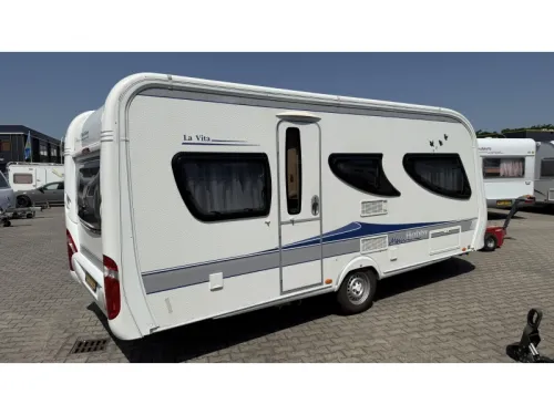 Hobby La Vita Bionda 495 UL single beds dinette photo: 11