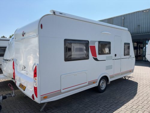 B&uuml;rstner Premio Life 480 TL Mover/Awning/Bike rack photo: 1