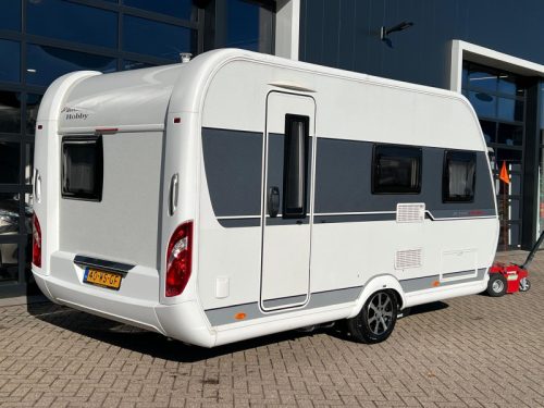Hobby De Luxe Edition Silver 440 SF Mover, Bicycle rack, Awning  photo: 4
