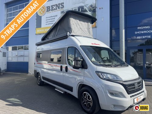 Dethleffs Globetrail Advantage 600 DR transverse bed pop-top roof overcab bed
