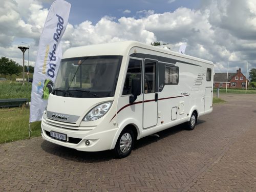 Hymer Exsis-I 674 EX 2.3 MultiJet 160 HP, A-class, Motor-airco, 2 Single beds, Pop-top roof bed, Garage, Towing hitch, etc, etc. Camper centrum on the road photo: 0