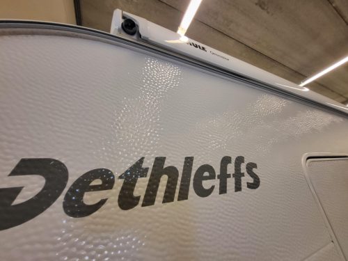 Dethleffs C'Joy 480 QLK luifel, mover, fietsenr.  foto: 2