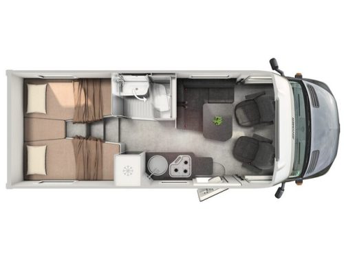 Hymer ML-T 570 4X4 CROSSOVER 190 hp AUTOMATIC 9-Speed Euro6 Mercedes-Benz **Single beds/Fully loaded with options/4 seats/2x Lithium/ photo: 6