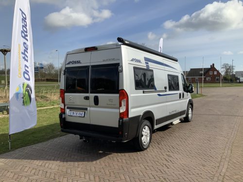 P&ouml;ssl Summit 600 Van conversion , 2.3 160 HP , with timing chain , Transverse bed , Motor-air conditioning , Swivel seats , Year of manufacture 2018 Motorhome centre on the road Marum photo: 33