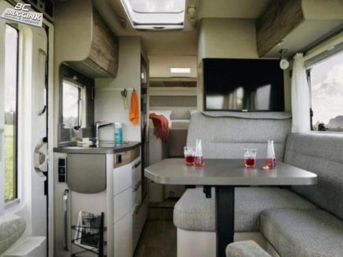Hymer Exsis-I 580 PURE SINGLE BED 214CM + POP-TOP BED photo: 5
