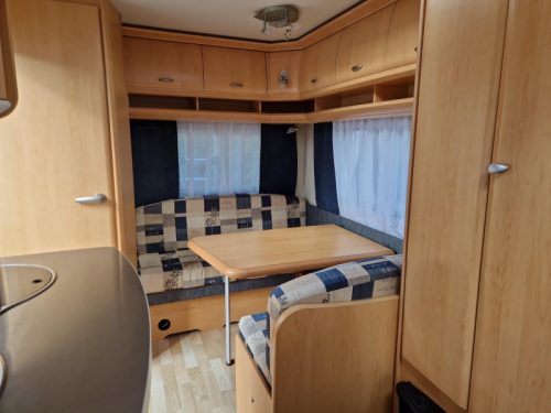 Hobby De Luxe 400 SF Rangierhilfe/Vorzelt/Fahrradtr. Foto: 8