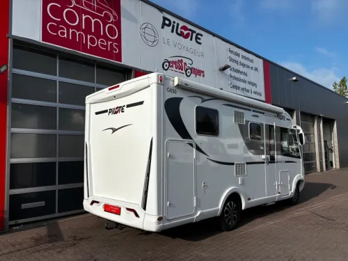 Autocaravana Pilote G 650 C Cama de matrimonio, &iexcl;1er propietario! foto: 2