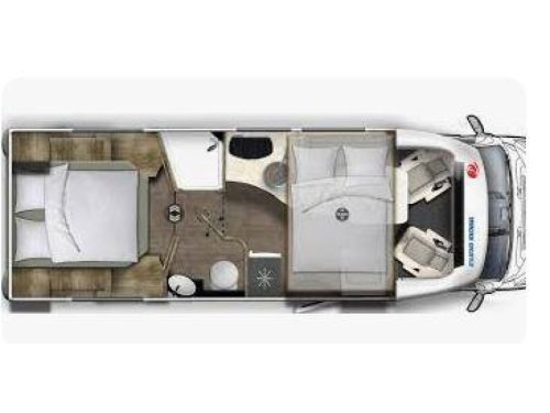 Eura Mobil Profila RS 720 QB FIXED BED+POP-TOP ROOF  photo: 15