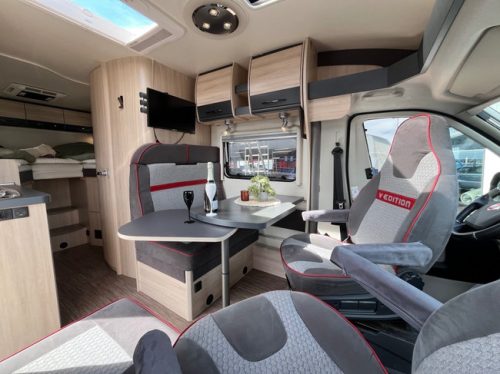 Hobby Siesta V65 Ge V Edition Aut. 2x Airco/Enkele bedden/Alko Levelsysteem foto: 14