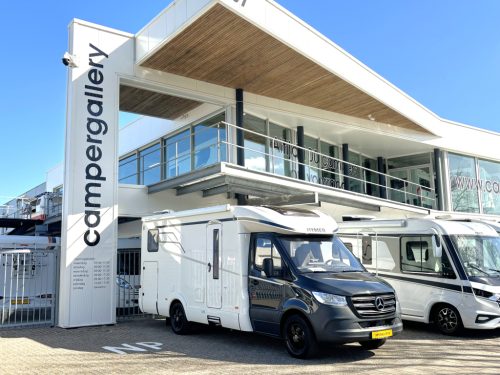Hymer T 585 S MERCEDES AUTOMAAT ENKELE BEDDEN HEFBED 6200KM! Foto: 0