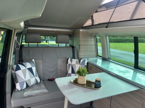 Volkswagen California Transporter Van conversion 2.0 TDI 140 HP Electric Pop-top Roof / Top Condition! photo: 3