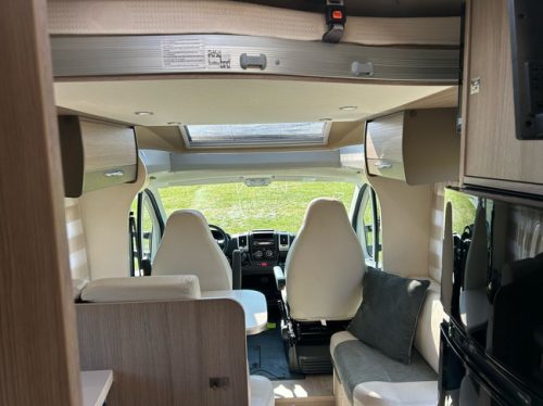Chausson 718 EB 2.3 131 HP Fiat Ducato Semi-Integrated Camper QUEENS BED IN Height adjustable photo: 1