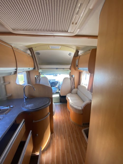CI Mizar Garage Living 3.0 MultiJet 180 HP, Overcab, Transverse bed rear, Garage, Engine air conditioning, Very complete, 1st owner, Year of manufacture, 12 &ndash; 2007. Motorhome center on the road Marum photo: 4