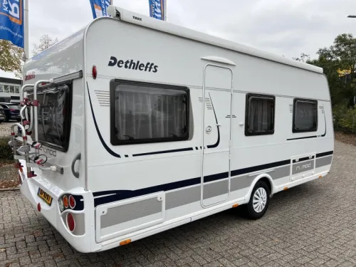 Dethleffs Nomad 500 DB Mover Awning Bike rack photo: 1