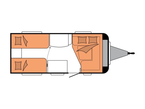 Hobby De Luxe 460 LU NOW AT VAN EIJK CARAVANS! photo: 3