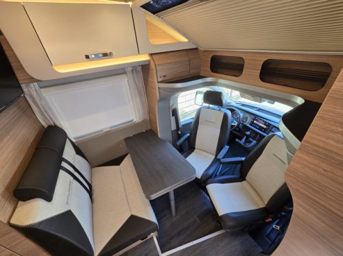 Weinsberg X-CURSION 500 MQ EDITION PEPPER 150 HP AUTOMATIC ONLY 12,142 KM!! APPLE CAR PLAY ANDROID AUTO ADAPTIVE CC TV + SATELLITE SEAT HEATING SWIVEL SEATS photo: 19
