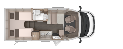 Knaus L!VE TI 650 MEG SELECTION, LOW SINGLE BEDS photo: 27