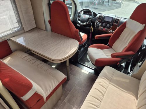 B&uuml;rstner Fiat NEXXO 660 French bed, Air conditioning + awning 2nd owner photo: 10