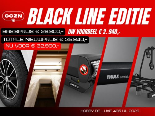 Hobby De Luxe 495 UL BLACK-LINE EDITIE  foto: 1