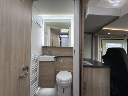 Frankia F-Line 740 PLUS Lounge dinette Single beds Air conditioning photo: 22