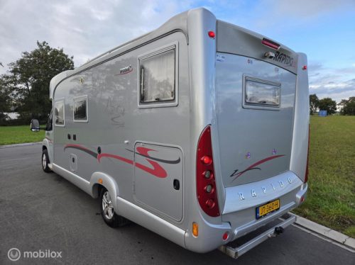RAPIDO 7096+ 2008, 129 pk ☆2xAirco, Zonnepanelen, XL-garage☆ foto: 6