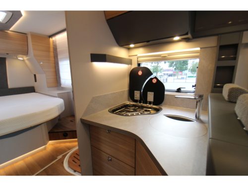 Dethleffs Pulse I 7051 GT-Line DBM Cama de matrimonio + Techo elevable foto: 19