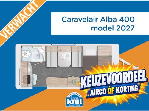 Caravelair Alba 400 TEMPORARY FAIR PROMOTION