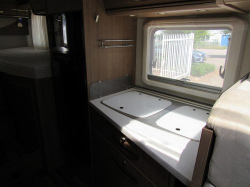 Hymer Exsis-i EX 688 Single beds pull-down bed integral year 2014 photo: 15