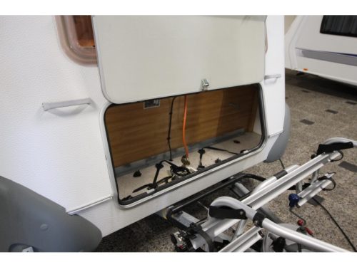 Knaus Azur 450 TF Mover, Awning, Bicycle rack photo: 21