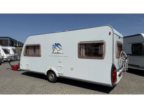 Knaus Sudwind 500 EU enkele bedden rondzit  foto: 14