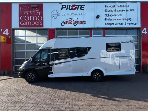 Sunlight T 68 XV 1e Eig. Lengtebedden AUT  foto: 1