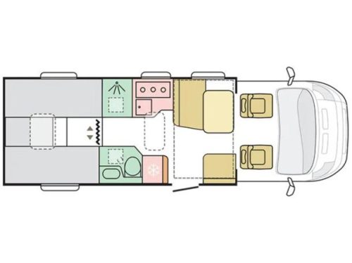 Adria Matrix Axess 650 SL 5-PERSOONS photo: 23