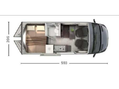 Hymer Grand Canyon S 600 4 PERSONS+SLEEPING ROOF-170HP photo: 23