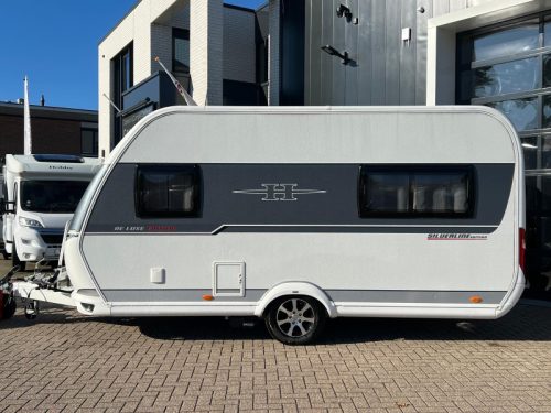 Hobby De Luxe Edition Silver 440 SF Mover, Bicycle rack, Awning  photo: 6