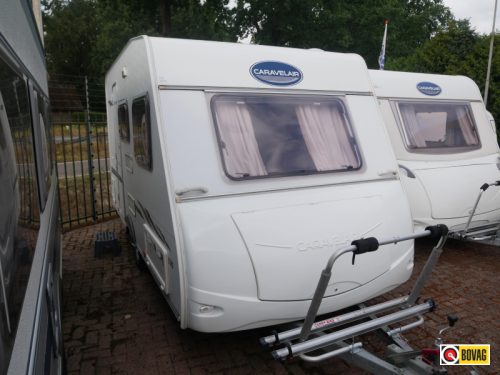 Caravelair Antares 390 Awning, bike rack