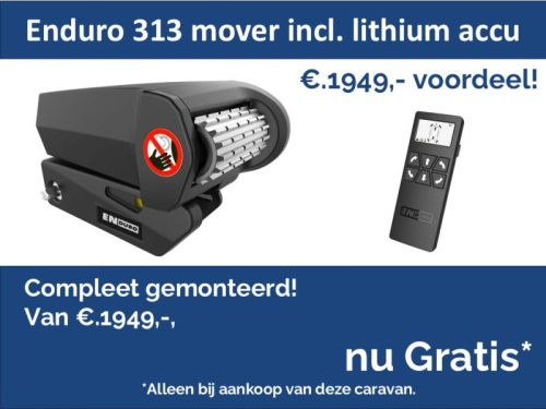 Dethleffs C'Go 495 FR FREE mover and awning photo: 12