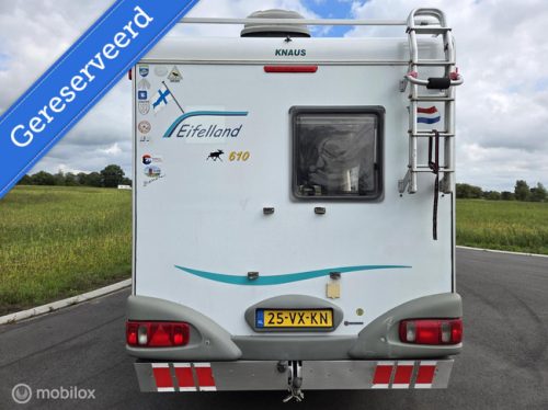 Knaus Eifelland 610 2.8TD 123 PS-Einsteiger-Wohnmobil-Anh&auml;ngerkupplung Foto: 8