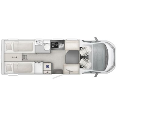 LMC Cruiser 750 EF face to face 2027  photo: 25