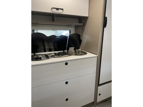 Dethleffs C'go Active 495 QSK bunk bed with 3 berths! photo: 13