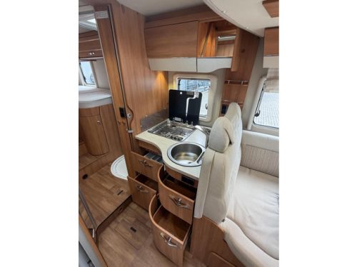 Hymer T 678 CL Automaat Einzelbetten Hubbett Luftfederung Lithium Solarpaneele Foto: 15