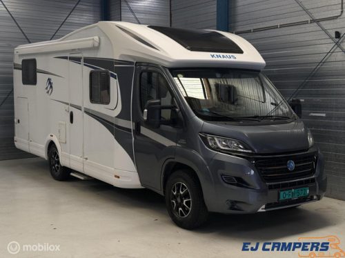 Knaus 700 MEG single beds + pull-down bed!