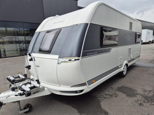 Hobby 540 UFF Nw condition. French bed, mover + Thule awning photo: 3
