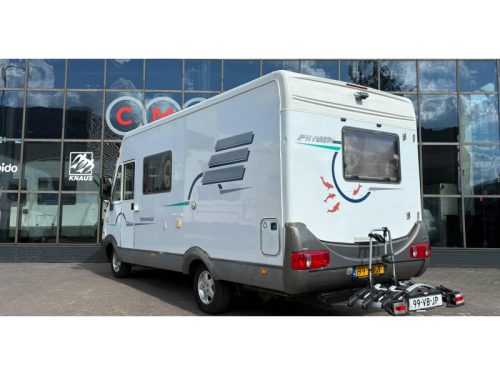 Hymer B 574 130HP, Fixed bed, Top layout photo: 4
