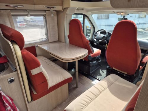 B&uuml;rstner Fiat NEXXO 660 French bed, Air conditioning + awning 2nd owner photo: 8