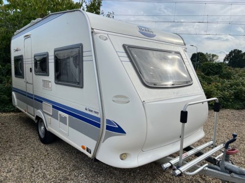 Hobby 450 Uf Rundzits, Festbett , gepflegter Zustand