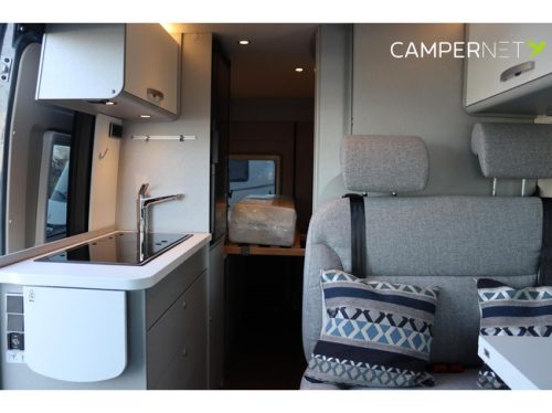 Hymer Free 600 Campus 140cv Autom&aacute;tico | Techo elevable | Calefacci&oacute;n di&eacute;sel | Toldo | Portabicicletas | Conexi&oacute;n de gas exterior | foto: 8